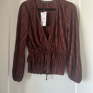 Deep Copper Blouse